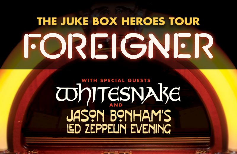 Foreigner w/Whitesnake July 10th at Blossom Music Center